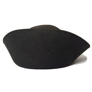 Vintage Bollman Hat Co Doeskin Youth Felted Wool Hat Black Kids READ